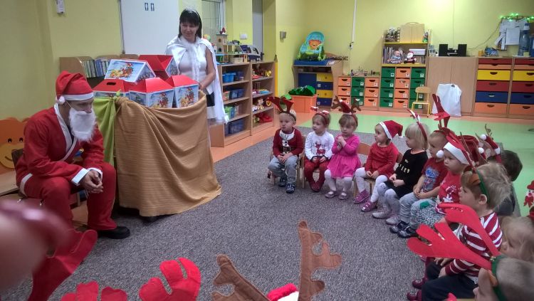 Spotkanie z Mikołajem w Klubiku